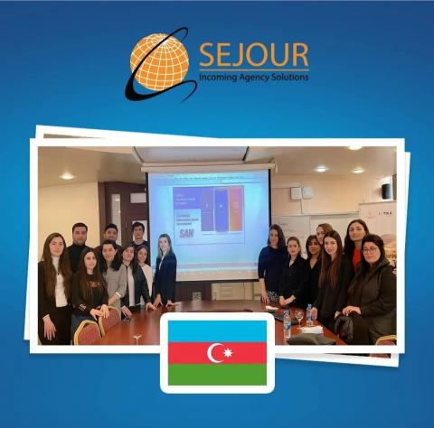 SAN TSG, Introduced Sejour to Azerbaijan Tourism Educators!