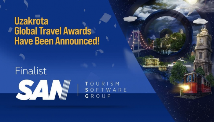 SAN TSG, Dünyanın Lider Seyahat Teknoloji Sağlayıcısı kategorisinde ikinci oldu